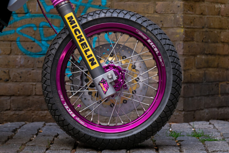 Royal Enfield Guerrilla supermoto by Sticky's Speed Shop x Ryan Roadkill