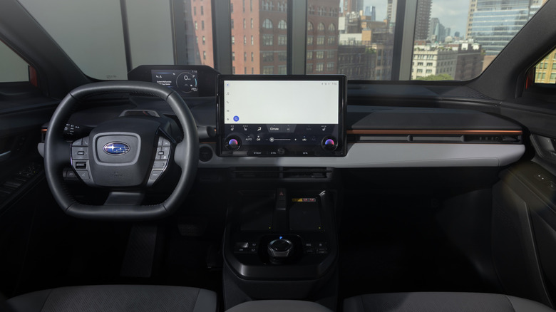 Interior of a 2026 Subaru Uncharted