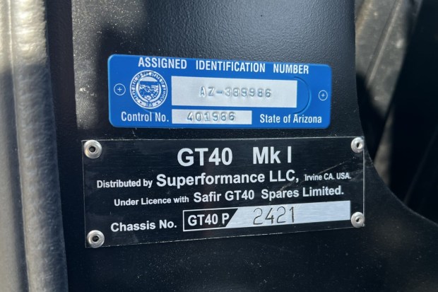 Roush 427–Powered Superformance GT40 Mk I