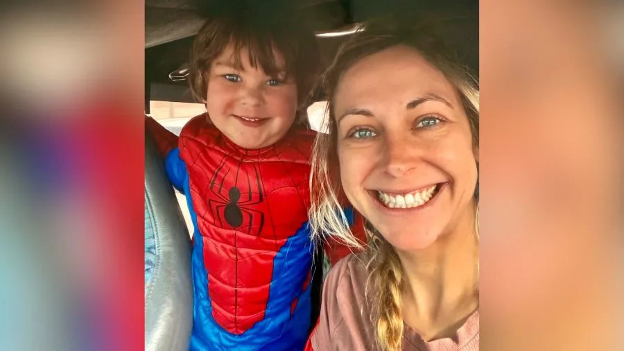 A young boy, Maxwell, is seen here with his father in a photo provided after his tragic death on Aug. 31, 2025. (GoFundMe)