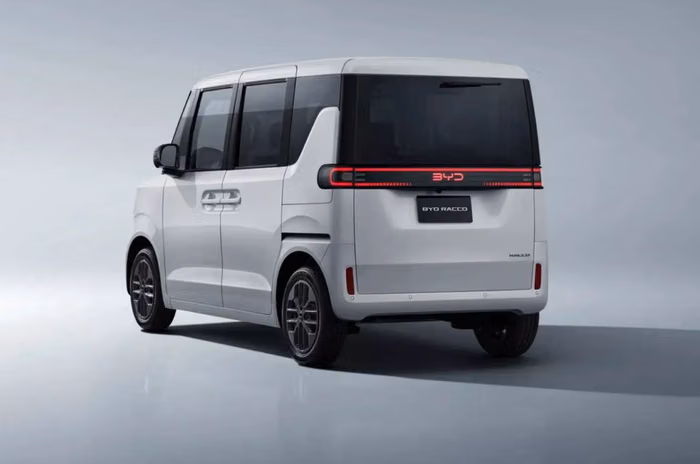 BYD Racco rear three quarter