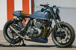 Honda CB750 café racer by Mile Zero Racers